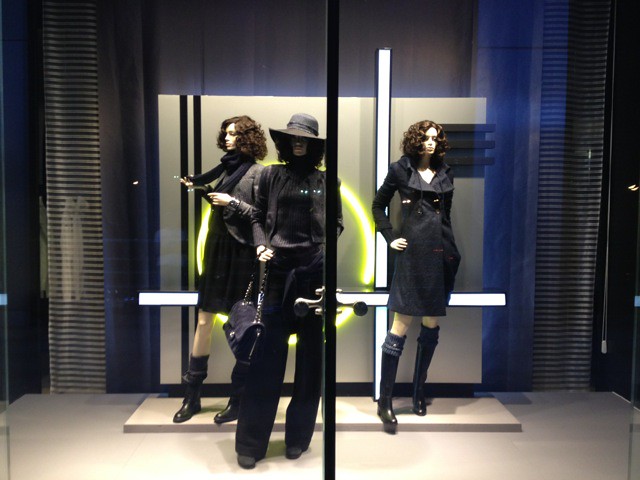 Retail shop window