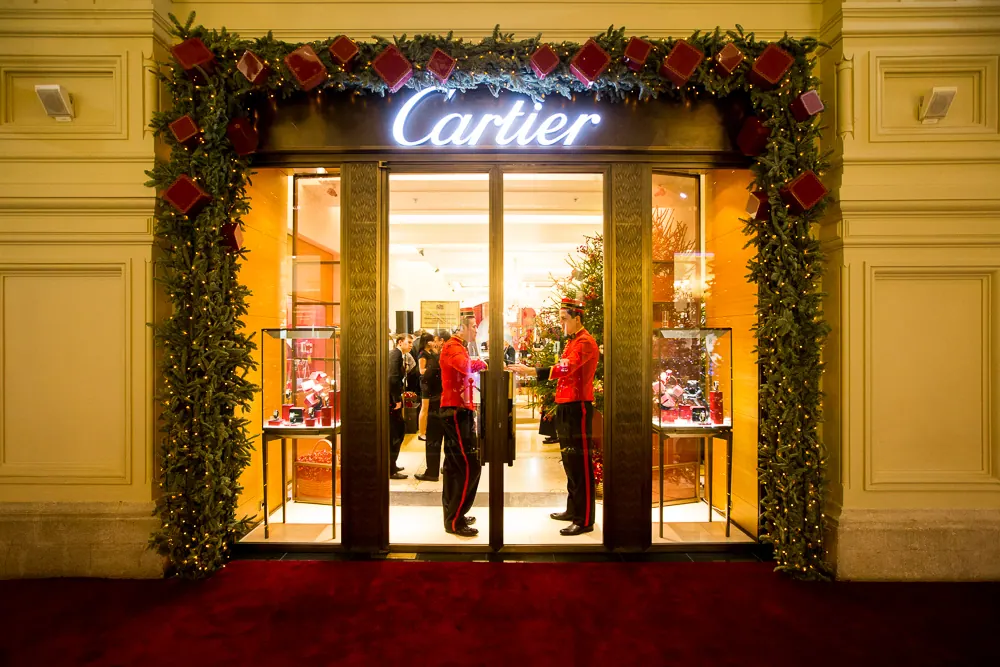 Cartier — boutique anniversary event — Project archive photograph 1